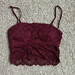 Colsie Maroon Bralette